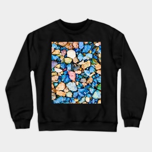 Beach pebble art Crewneck Sweatshirt